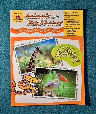 Animals with backbones Science works for kids series