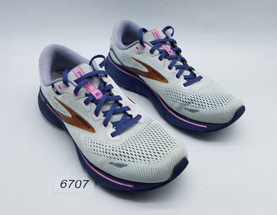 Brooks Ghost 15 Women's Size 11 B (Medium) Running Shoes Gray Blue *See desc