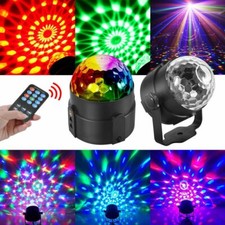 Disco Party Lights Strobe Led Dj Ball Sound Activated Bulb Dance Lamp Decoration