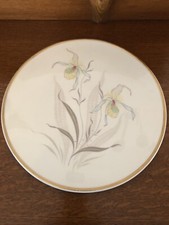 Kuchenplatte mit Goldrand *Bavaria* Antik um 1940