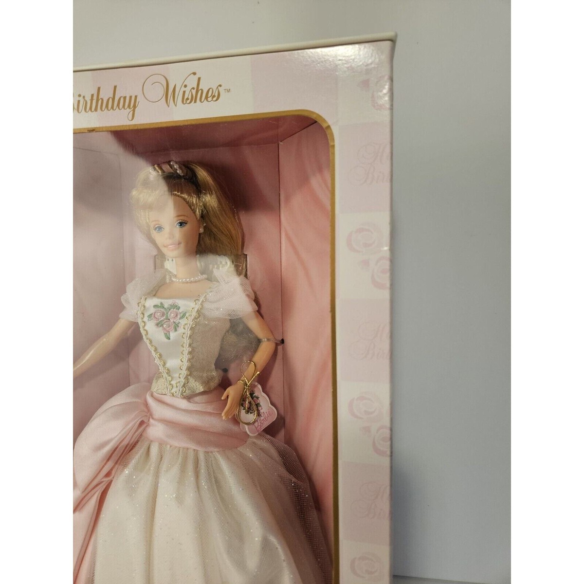 超レア　1998バースデーバービー人形 Mattel Barbie 1998 Year Manufactured Happy Birthday Barbie