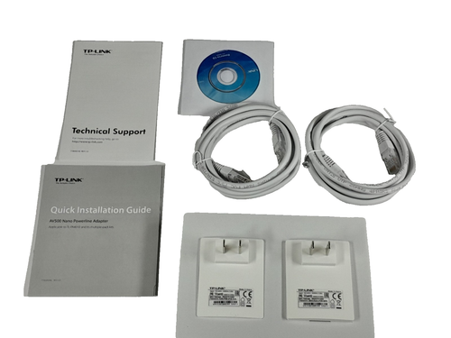 TP-Link AV500 Nano Powerline Adapter Starter Kit TL-PA4010KIT White - Picture 16 of 16