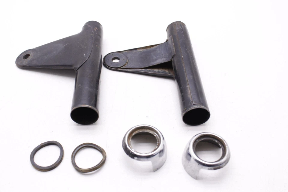 76-77 KAWASAKI KH100 FABRICANTE DE EQUIPAMENTO ORIGINAL FAROL DIANTEIRO SUPORTE DE MONTAGEM R11.BX12 - Imagem 2 de 4