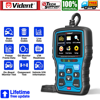 Vident 310Pro OBD2 Scanner Code Reader Check Engine Fault Car Diagnostic Tools