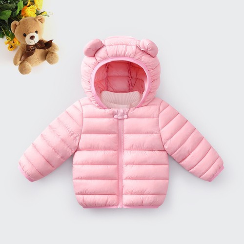 Unisex Winter Mädchen Junge Säugling Baby Kleinkind Kind warm Baumwolle gepolstert Mantel Oberbekleidung - Bild 15 von 17