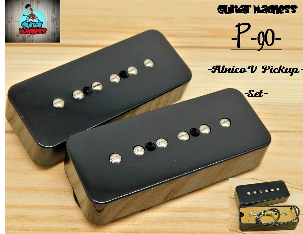 2 Copripickup In Plastica Cromati P90 Dogear Per Chitarra, Misura 52 Mm – Adatti Per LP
