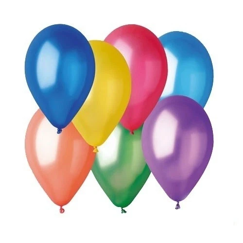 PALLONCINI 12 pollici vari colori metallizzati palloncino - Foto 10 di 24