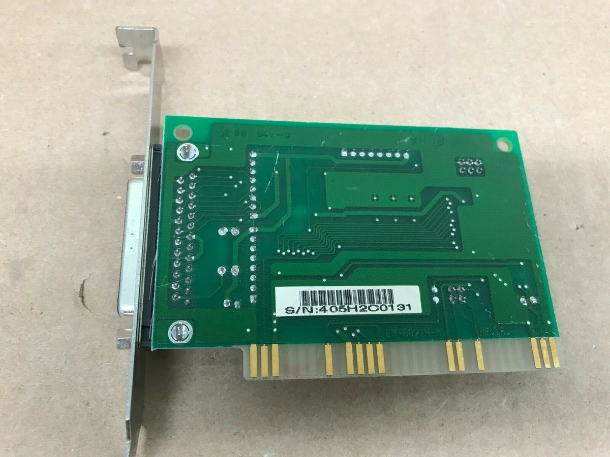 Microtek EF9MS-PCZ MS-PCZ ISA SCSI Card NCR 53C400 DB25 25Pin