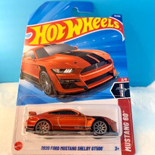 HOT WHEELS 2025 2020 FORD MUSTANG SHELBY GT500 CODE ORANGE 73/250 JBB16 SEALED