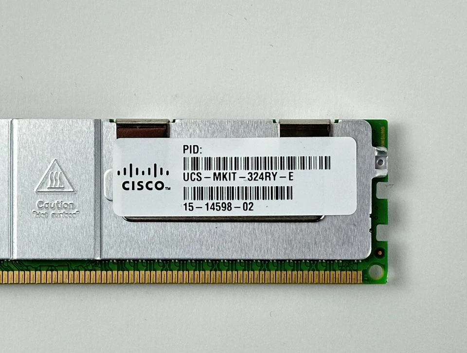Genuine Cisco 1x 32GB 4Rx4 PC3-12800L ECC LRDIMM Server Memory RAM Samsung PC3L - Image 2 of 4