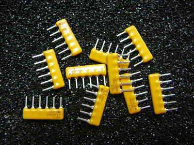 BOURNS 4606X104331/681 Resistor Network (SIP) 330 Ohm/680 Ohm 6-PIN NEW ...