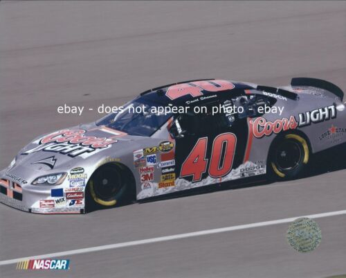 COORS Light Beer Nascar #40 David Stremme Car Metal Sign 36