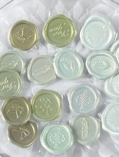 Wax Seal Stickers, 18 Pcs Embossed Self Adhesive for You Sticker for Envelope...