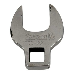 Snap-on 11/16 Crowfoot Open End Wrench 3/8 Drive FCO-22 SAE Chrome USA