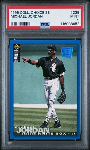 1995 Collector's Choice SE MICHAEL JORDAN #238 PSA 9 MINT