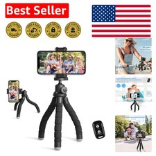 Portable Flexible Phone Tripod with Wireless Remote - Ideal for Video Recor...