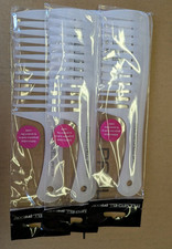 Paul Mitchell Pro Tools Detangler Comb, Wide Tooth 3 Count, White/Clear