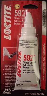Loctite 592 Thread Sealant, High Temp, 50 ml tube 1.69 fl oz (BOX OF 6 NIB)