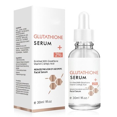 Glutathion-Serum mit Kojisäure & Vitamin C - Nicotinamid-Serum für das Gesich...