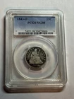 1843 O Liberty Seated Quarter PCGS VG08 Nice Type Coin