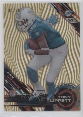 2015 Topps High Tek 35/50 Tony Lippett #92 Rookie RC 0f6
