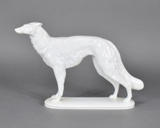 Zeh Scherzer Art Deco Borzoi Greyhound Dog Figurine Porcelain AE274