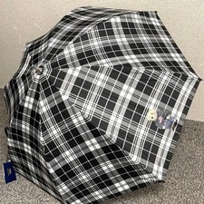 Ralph Lauren Polo Women Accessories Parasol Long Umbrella Class 1 Blackout Black