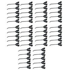 (50) Rubber Mounted Rake Teeth AE24953 AE47389 Fits John Deere 650 640 660 662