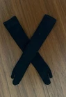 Vintage Barbie Long Black Gloves for Solo In The Spotlight Career Girl 1960s