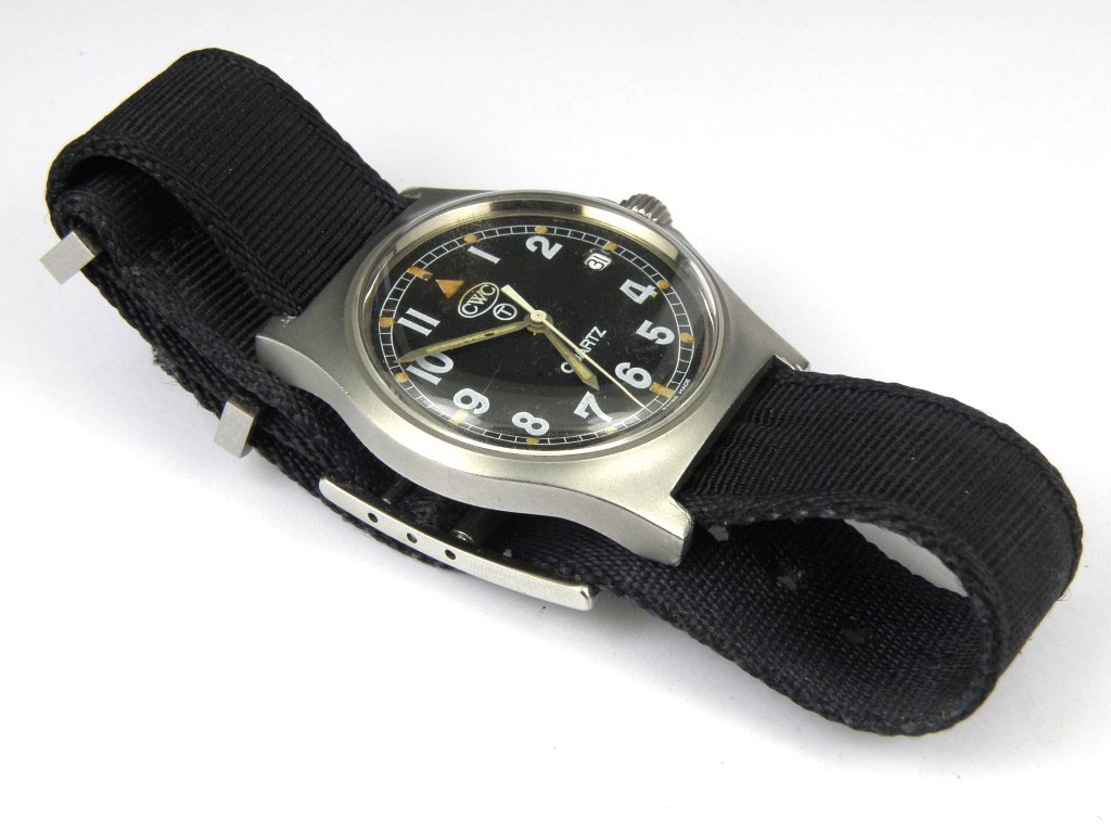 Genuine Army Issue CWC G10 Watch 1990 Fully Working 0552/6645-99