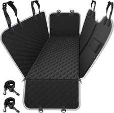 Dog Car Seat Cover for Back Seat, 2026 Upgraded 600D Heavy Duty Waterproof  Scr