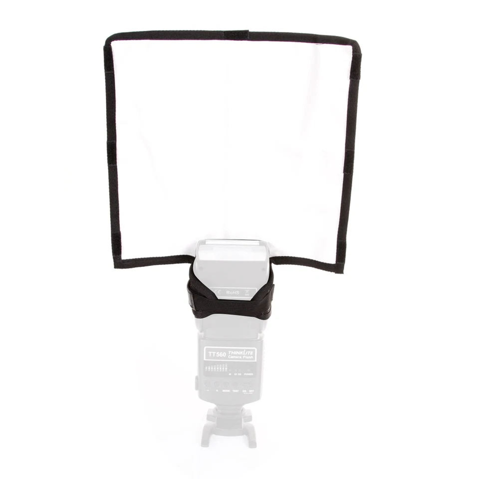 New Foldable Speedlight Reflector Snoot Sealed Flash Diffuser For Sony For Canon - Image 3 of 4