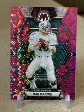 2023 Panini Mosaic Football Dan Marino PINK DISCO /20 #147 - Miami Dolphins