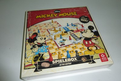 MICKEY MOUSE Spielebox - Retro Edition - Von ASS -  original eingeschw.-Rarität