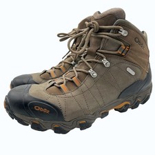 Oboz Bridger BDry Waterproof Hiking Boots Mens 14 Brown Hiking Outdoor Leather