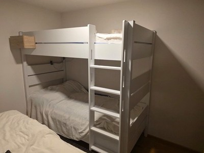 Hochbett - Etagenbett Paidi Fiona Weiss - Kinderbett 90x200