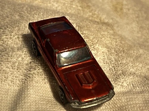 Vintage Hot Wheels Redline 1967 Custom Mustang Red w/ Red Interior Free Shipping