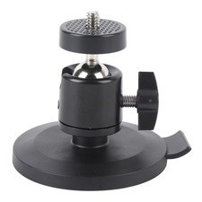 ⁺Magnetic Camera Mounting Base 1/4in Wall Mount Rubber Coating For Mobile
