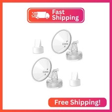 MOOMentaneous 22mm Wide Mouth Flange and Duckbill Valve Compatible with Spectra