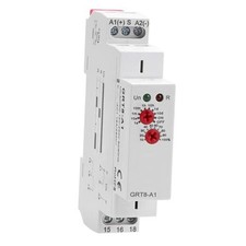 Delay On Time Relay 16A, Delay On Timer Relay GRT8 A1 GRT8-A1 AC/DC 12V-240V