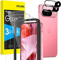 Sparin Panzer Schutz Glas FüR Google Pixel 9, 3 Schutzfolie Und 2 Kameraschutz M