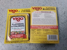 2 new Vigo True Spanish Flavoring  & Coloring For Yellow Rice & Chicken, 8 Total