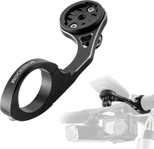 ROCKBROS Bike Computer Mount,Extended Out Front Adapter for Handlebar 31.8 mm