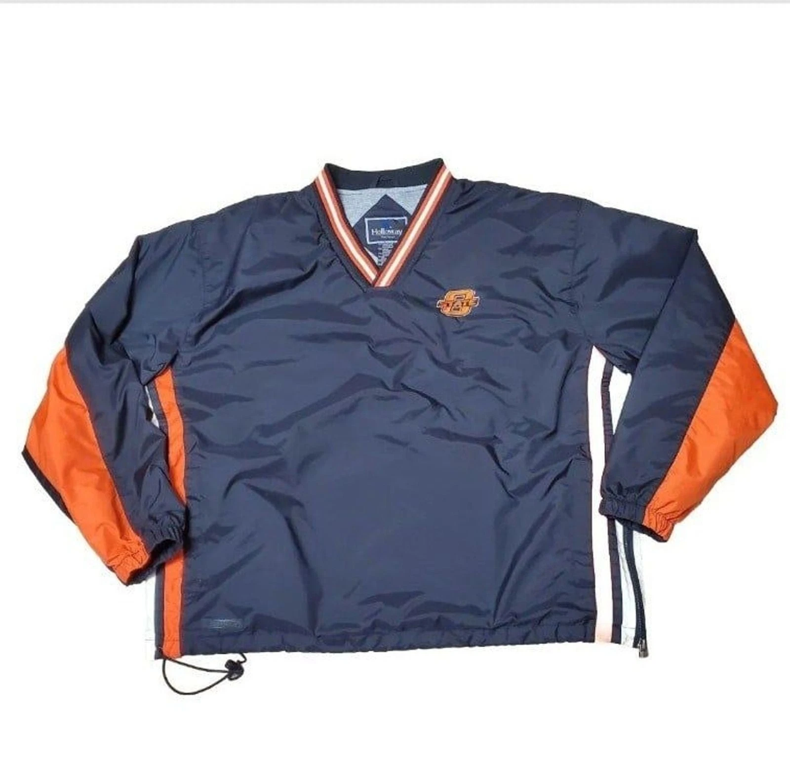 Oklahoma State Cowboys Holloway Windbreaker Mens Sz Large