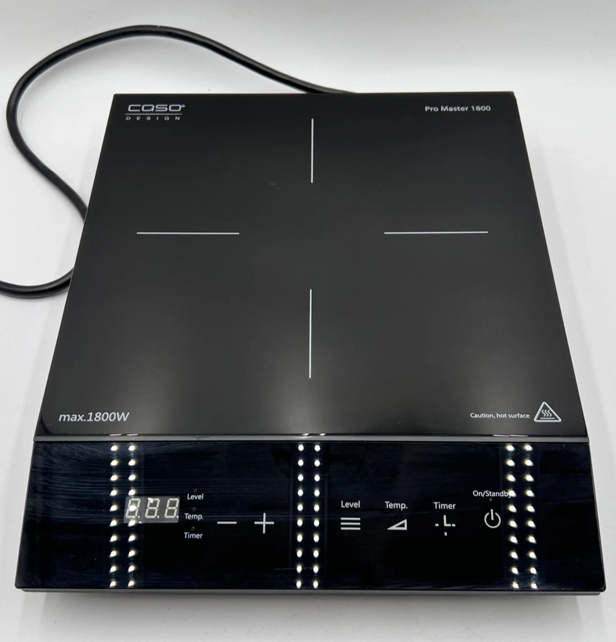 CASO Design Pro Master 1800 Portable Induction Cooktop Single Burner 1800W Black
Opens in a new wind