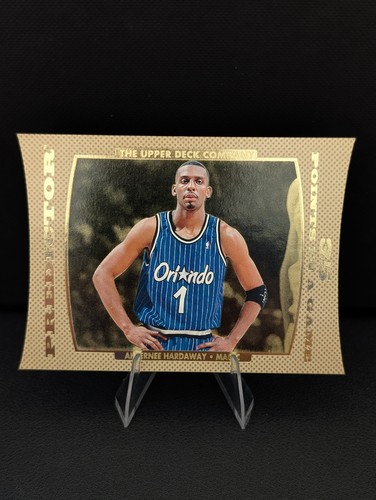 1996-97 UPPER DECK ANFERNEE HARDAWAY PREDICTOR TV CEL #TV-12 REDEMPTION UNIQUE