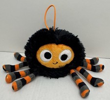 American Greetings Spider Plush Halloween Fall Stuffed Animal Elastic Cord
