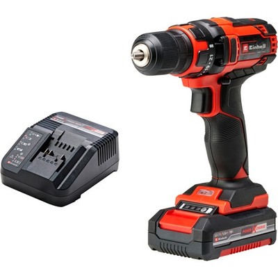 EINHELL Power X-Change Akku-Bohrschrauber TC-CD 18/35 Li, 18Volt, rot