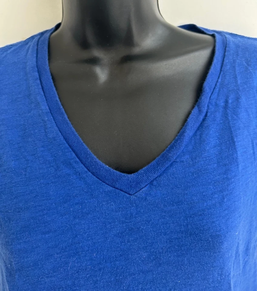 批量 3 件 Lady Foot Locker 女式帽子短袖 T 恤紫色黄色蓝色中号 — 第 2/4 张图片