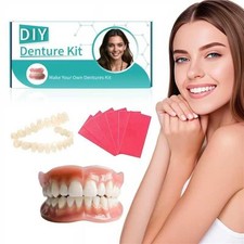 Dentures DIY Kit – Create Your Perfect Smile at Home | Easy, Affordable & Custom